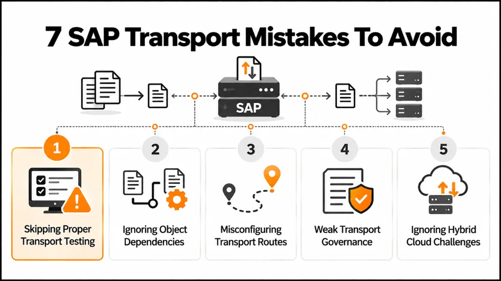 7 SAP Transport Management Mistakes That Put Production Systems at Risk