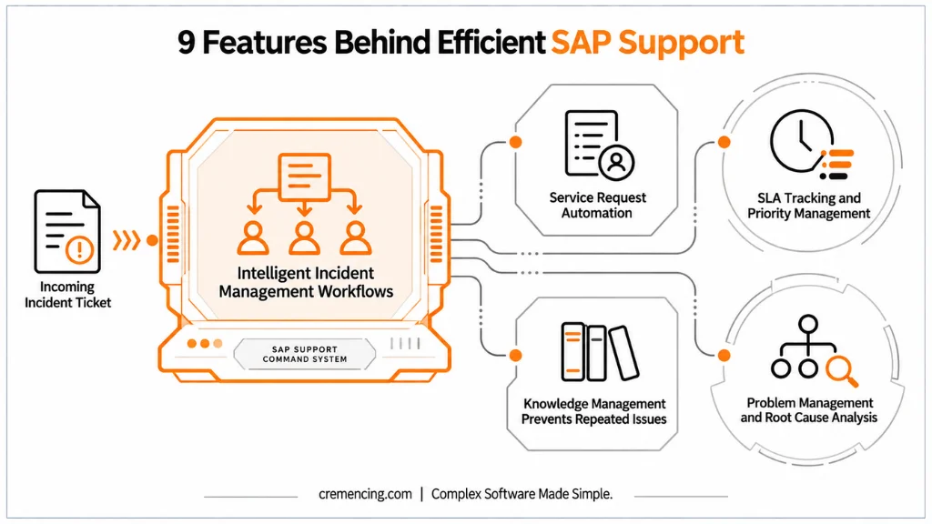 9 SAP ITSM Tool Features That Separate Efficient SAP Support Teams From the Rest