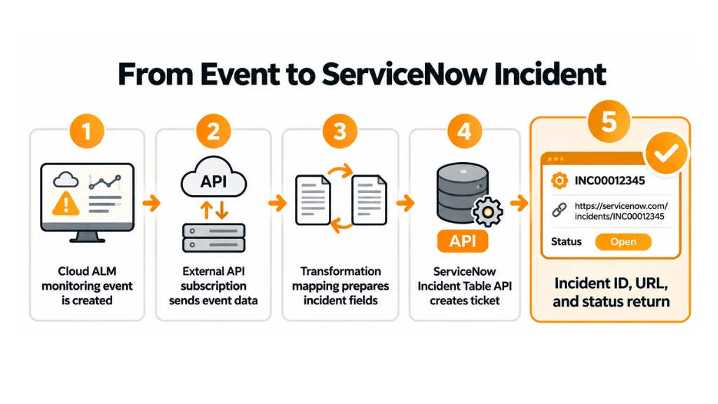 Cloud ALM Integration with ServiceNow: What Happens When SAP Workflows Connect