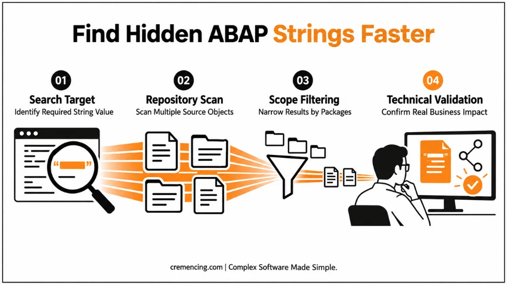 How SAP Developers Find Hidden Strings Across Thousands of ABAP Programs