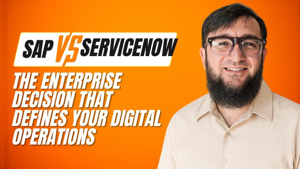 SAP vs ServiceNow: The Enterprise Decision That Defines Your Digital Operations