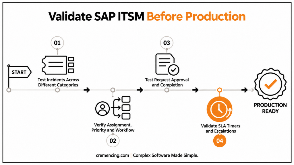 What Should SAP Teams Configure First to Build a Reliable ITSM Process?